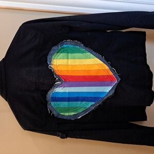 Jones New York Sport Black Jacket Unlined